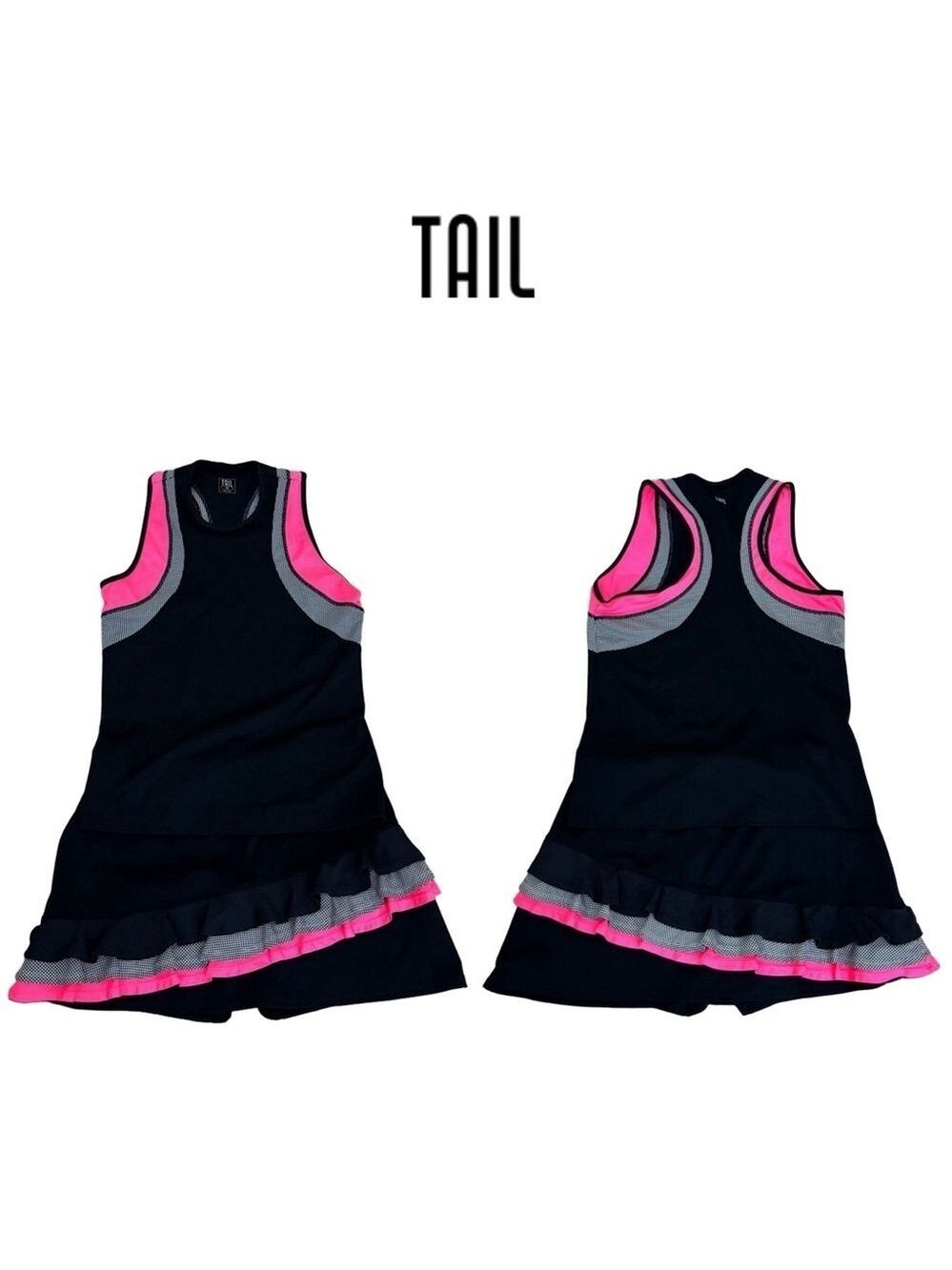 Tail Black and Pink athletic set!
